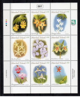 Marshall Islands 2010 - Flowers Miniature Sheet Mnh** - Marshall