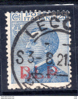 B.L.P. Cent. 25 (I° Tipo) N. 3 Usato - Neufs