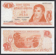 Argentinien - Argentina 1 Pesos 1974 Pick 293 UNC (1) Serie E  (32770 - Otros – América