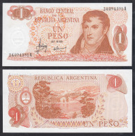 Argentinien - Argentina 1 Pesos 1970-73 Pick 287 UNC (1) Serie A    (32761 - Other - America