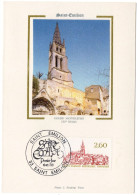 Carte Maximum 1981 - Saint Emilion - YT 2162 - 33 St Emilion - 1980-1989