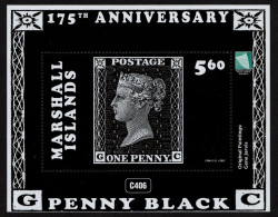 Marshall Islands 2015 - 175 Anniv. Penny Black Miniature Sheet Mnh** - Marshalleilanden