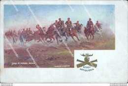 Ca77 Cartolina Militare 15 Reggimento D'artiglieria Da Campagna  Www1 1 Guerra - Régiments