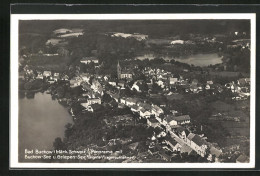 AK Bad Buckow /Märk. Schweiz, Panorama Mit Buckow-See Und Griepen-See Vom Flugzeug Aus  - Buckow