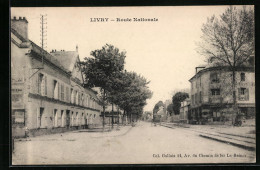 CPA Livry, Route Nationale  - Otros & Sin Clasificación