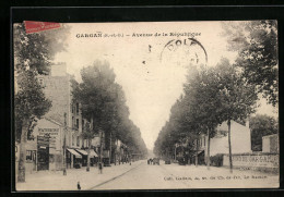 CPA Gargan, Avenue De La République  - Andere & Zonder Classificatie