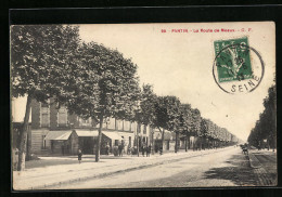 CPA Pantin, La Route De Meaux  - Pantin