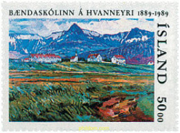 101397 MNH ISLANDIA 1989 CENTENARIO DE LA ESCUELA DE AGRICULTORES - Collections, Lots & Series