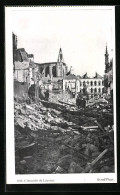 AK Louvain, L`incendie De Louvain, Grand Place  - Other & Unclassified