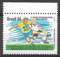 Brasil 1994 Campeonato Mundial De Futebol - Centenário Do Futebol No Brasil RHM C1893 - Ungebraucht