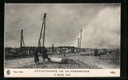 CPA Courneuve, Catastrophe De La Courneuve 1918  - La Courneuve