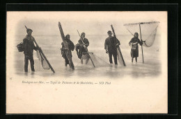 CPA Boulogne-sur-Mer, Types De Pêcheurs Et De Matelottes  - Boulogne Sur Mer