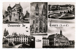 CP 37 - Tours - Souvenir De Tours Multivues  - éditions Cim - Tours