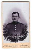 Fotografie A. Gieseler Nachf., Ingolstadt, Milchstrasse 14, Soldat In Uniform  - Personnes Anonymes