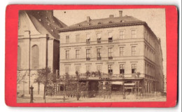 Fotografie Unbekannter Fotograf, Ansicht Leipzig, Blick Auf Das Cafe Francais Am Augustusplatz, Später Cafe Felsche  - Orte