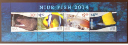 Niue 2014 - Fish Miniature Sheet Mnh** - Niue