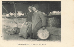 CPA Types Charolais-Le Père Et La Mère Matron        L2933 - Sonstige & Ohne Zuordnung