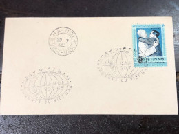 VIET  NAM ENVELOPE-F.D.C-(1963 Dau Tranh Thong Nhat) 1pcs Good Quality - Viêt-Nam