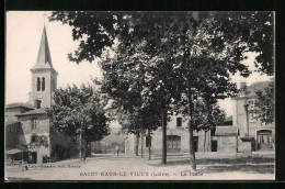 CPA Saint-Haon-le-Vieux, La Place  - Sonstige & Ohne Zuordnung