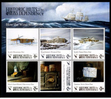 Ross Dependency 2017  - Historic Huts Miniature Sheet Mnh** - Unused Stamps