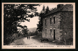 CPA Les Bois De La Madeleine, Cafe De Rochefort, Maison De Refuge  - Sonstige & Ohne Zuordnung