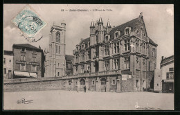 CPA Saint-Galmier, L`Hôtel De Ville  - Autres & Non Classés