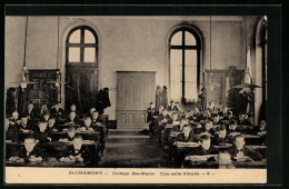 CPA Saint-Chamond, Collège Ste-Marie, Une Salle D`étude  - Saint Chamond