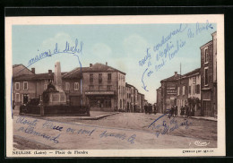 CPA Neulise, Place De Flandre  - Autres & Non Classés