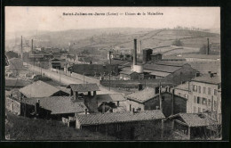 CPA Saint-Julien-en-Jarez, Usines De La Maladière  - Autres & Non Classés