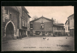 CPA St-Rambert, Place De La Mairie  - Other & Unclassified