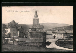 CPA Tarentaise, Place De L`Eglise  - Autres & Non Classés