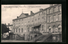 CPA Saint-Bonnet-le-Chateau, Hotel Du Forez Et Des Voyageurs, Boutaud  - Autres & Non Classés