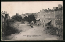 CPA Saint-Bonnet-le-Chateau, Place De La Republique  - Other & Unclassified