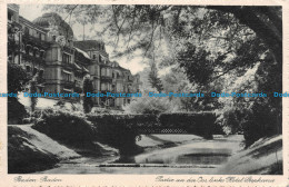 R133666 Baden Baden. Partie An Der Oos Links Hotel Stephanie. 1932 - Monde