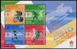 Hong Kong 2016 - Rio 2016 Miniature Sheet Mnh** - Ongebruikt