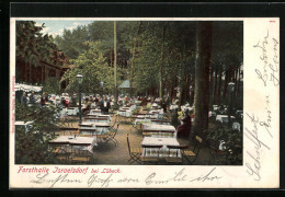 AK Lübeck, Gasthaus Forsthalle Israelsdorf  - Luebeck