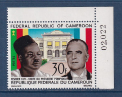 Cameroun - YT N° 494 ** - Neuf Sans Charnière - 1971 - Kamerun (1960-...)