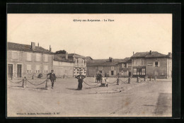 CPA Givry-en-Argonne, La Place  - Givry En Argonne