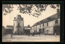 CPA Mareuil-sur-Ay, Cour Du Commerce Montebello, La Tour  - Mareuil-sur-Ay