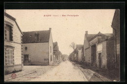 CPA Aigny, Rue Principale  - Autres & Non Classés