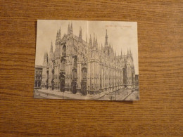 CPA Double Milano - Italie - La Cattedrale -  Voir Détails Sur Photos - 9x14cm Env. - Milano (Milan)