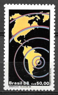 Brasil 1988 Américas Telecom 88 RHM C1588 - Unused Stamps