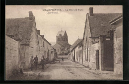 CPA Champigneul, La Rue Du Pave  - Autres & Non Classés