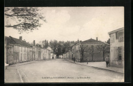 CPA St-Remy-en-Bouzemont, La Grande-Rue  - Saint Remy En Bouzemont