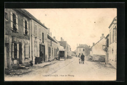 CPA Courgivaux, Rue De L`Etang  - Autres & Non Classés