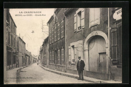 CPA Mesnil-sur-Oger, Grande Rue  - Other & Unclassified