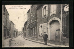 CPA Mesnil-sur-Oger, Grande Rue  - Autres & Non Classés