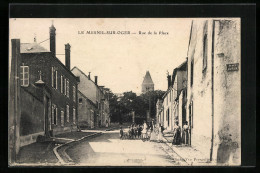 CPA Mesnil-sur-Oger, Rue De La Place  - Other & Unclassified
