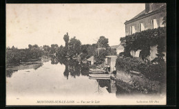 CPA Montoire-sur-le-Loir, Vue Sur Le Loir  - Montoire-sur-le-Loir