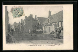 CPA Champigny-en-Beauce, La Grande Rue  - Autres & Non Classés